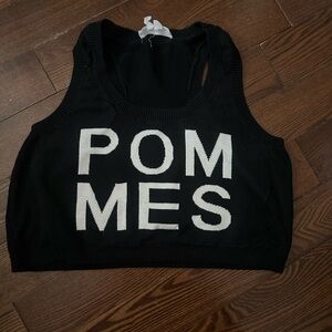 BCBGeneration Black Knit Top